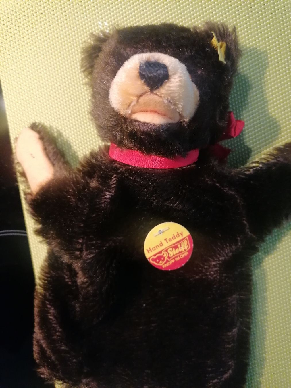 Steiff Giocattoli: Steiff Handpuppe Teddy Baby – Usato da Biberist venduto da troedlerheinz