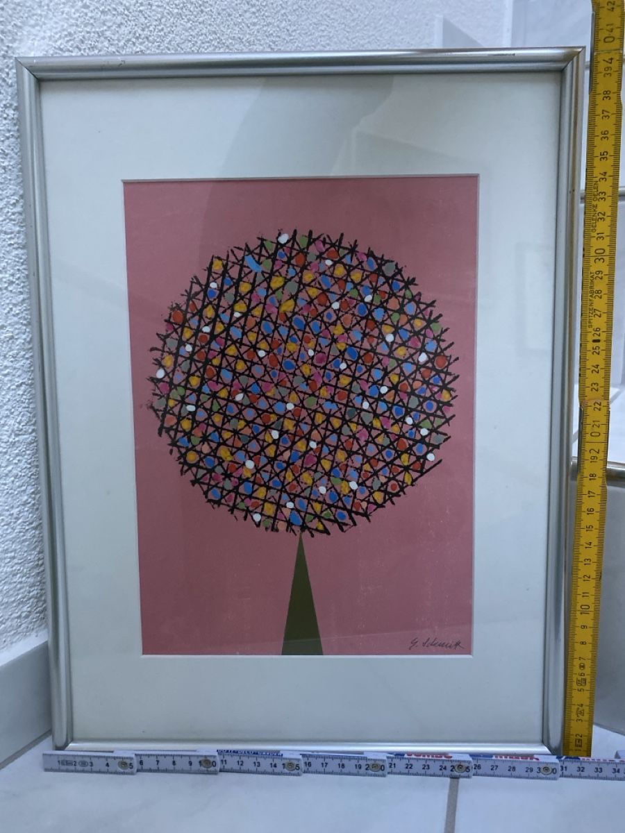 Dipinti: Gemälde, Baum , abstrakt. – Usato da Biberist venduto da Momo33 6