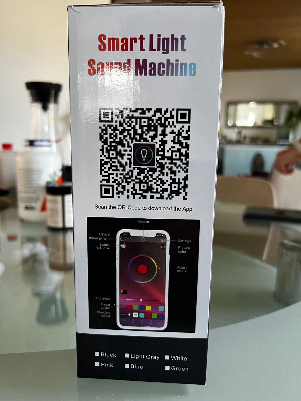 Sveglie: Digitaler LED Wecker: Smart Light Sound Machine, Charger – Nuovo e nell'imballaggio originale da Ueken venduto da Suprasigi 3