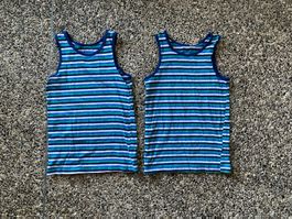 2er Set Unterhemd / Singlet, Gr.  122/128