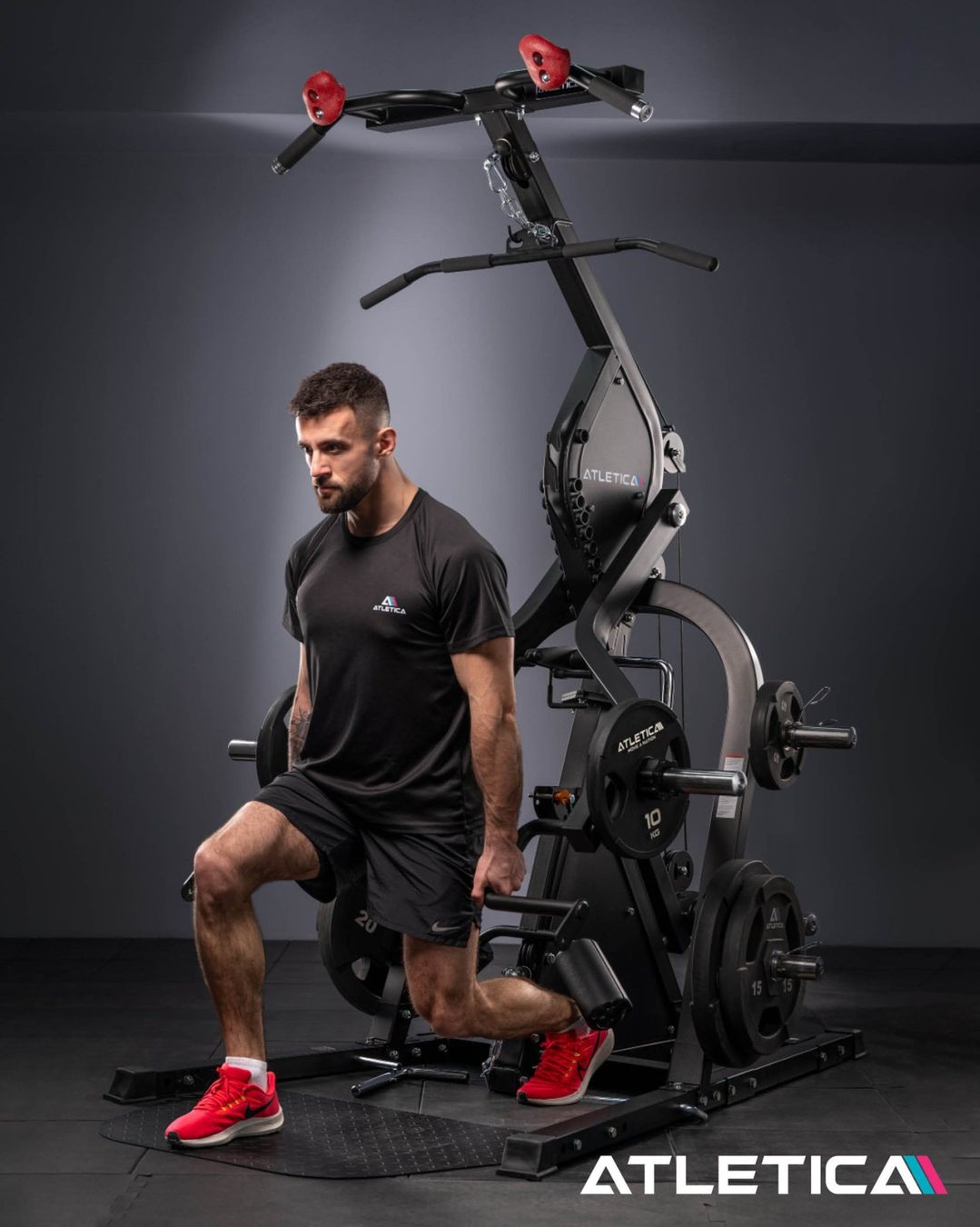 Hometrainer: Triton Basic Multigym – Power Rack, Latzug & Kabelzug – Usato da Wollerau venduto da Karamalzii