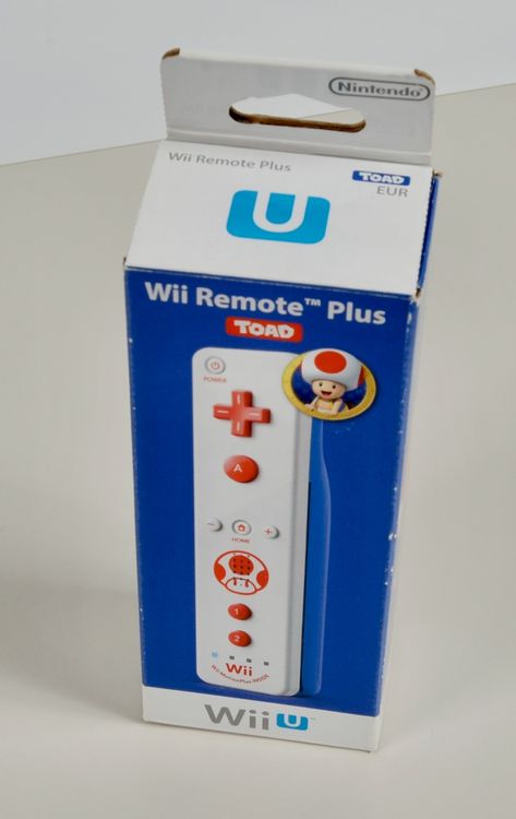 Nintendo WiiU Remote Plus „Toad“ Edition (Neu (gemäss Beschreibung)) in ...
