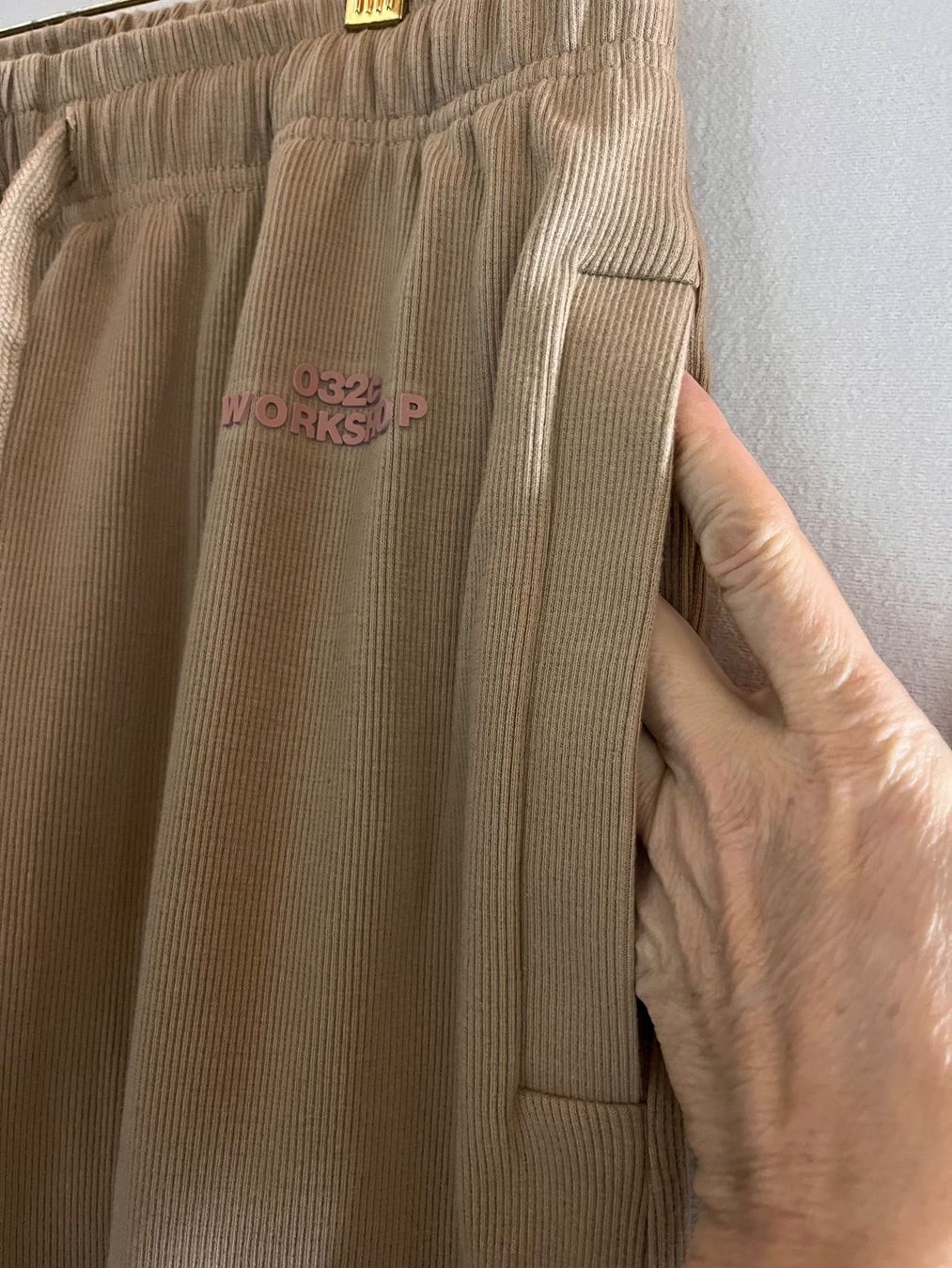 Pantaloni: SLOGGI 032c Workshop, RIB Sweatpants, Grösse S, Beige – Nuovo e nell'imballaggio originale da Rudolfstetten venduto da gst_g7xl 3