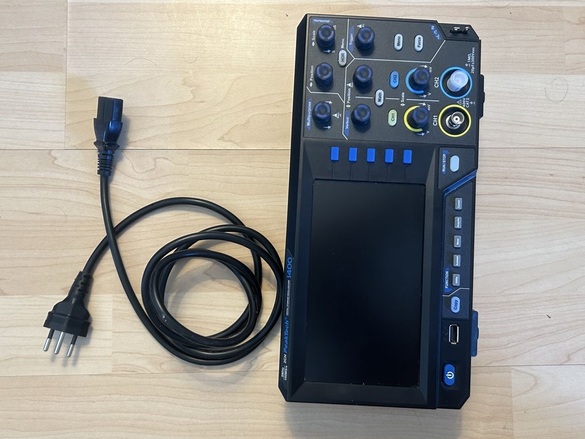 Misurare: DSO Peaktech 5MHz   100MS/s – Nuovo (secondo la descrizione) da Zürich venduto da Maurus_1 1