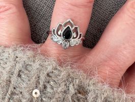 Bague Lotus - Lotus Edelstahlring