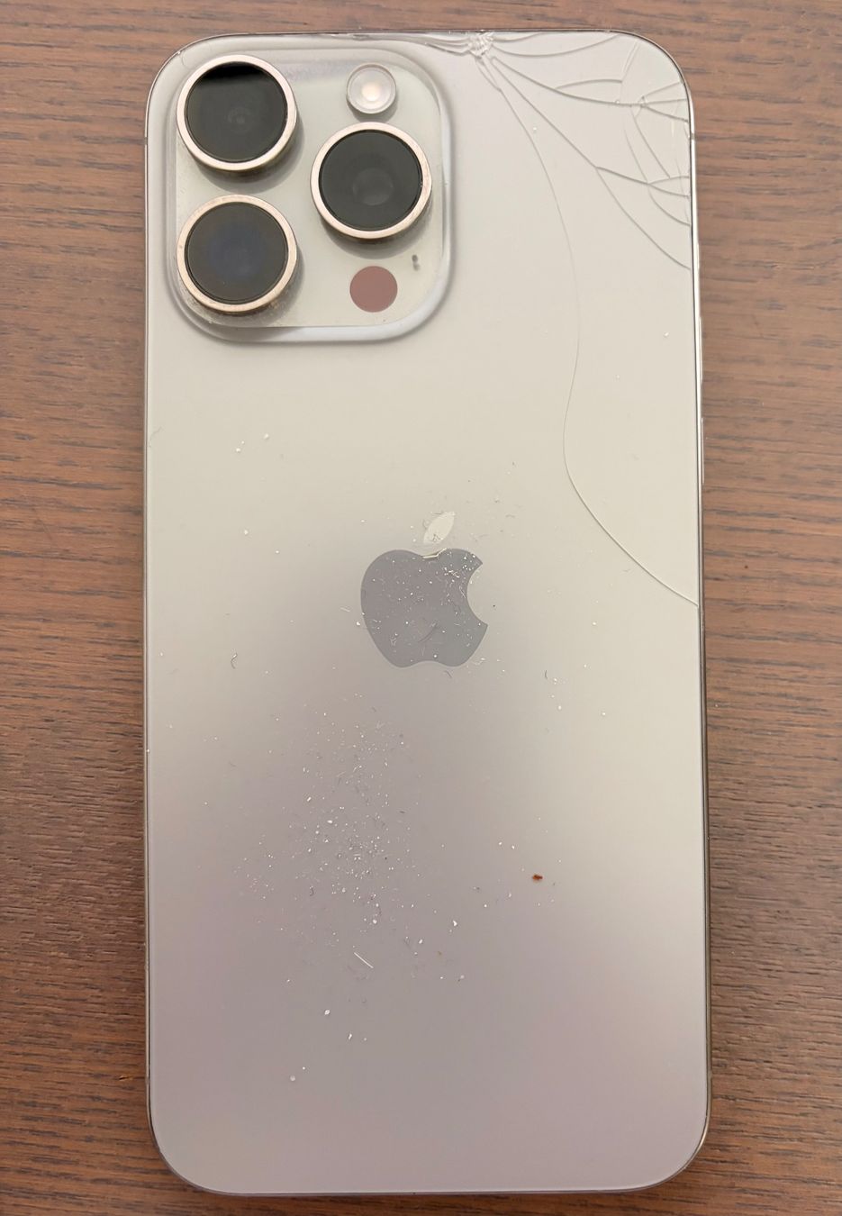 Apple Handys / Smartphones: iPhone 14 Pro Max 256 GB titanium Displaybruch defekt – Defekt aus Erlinsbach von Willes 2