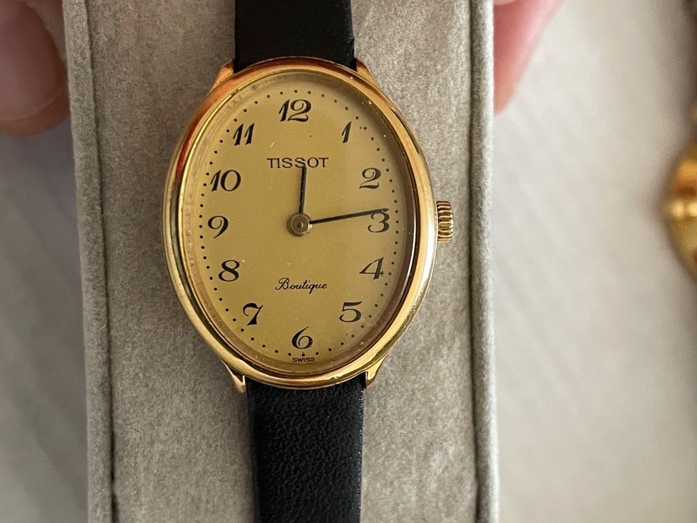 Montre Bracelet Tissot Mécanique Argentée Pour Femme - Occasion, Mouvement Manuel