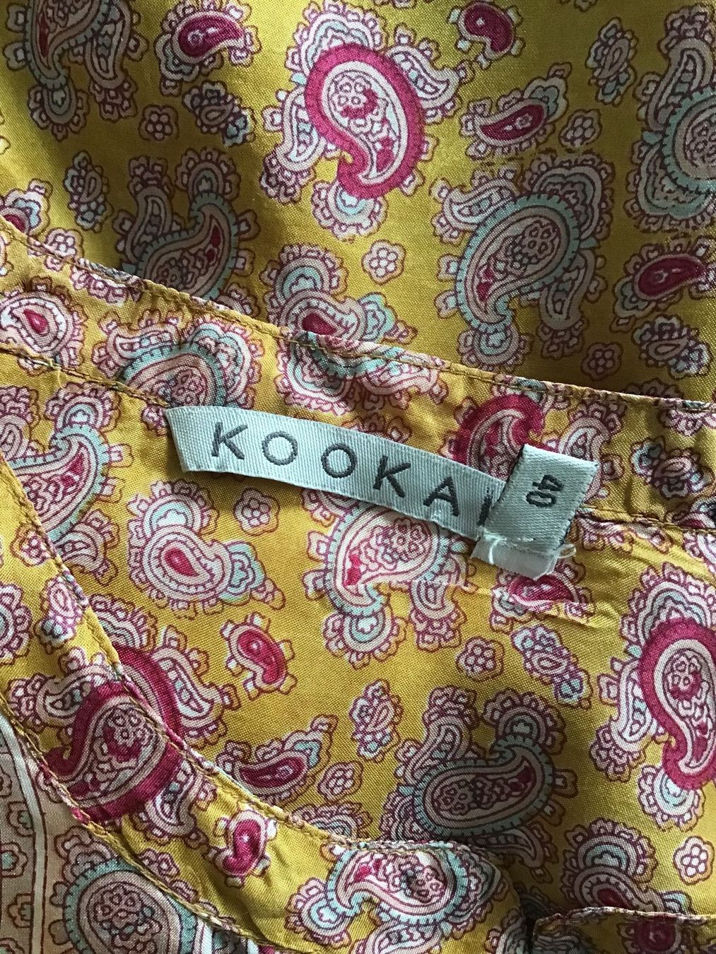 Kookai Tuniche: KOOKAI Tunikabluse 100 % waschbare Seide – Usato da Besazio venduto da lionheart63 1