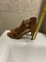Sandales d'été à franges marron, taille 37 - Minelli