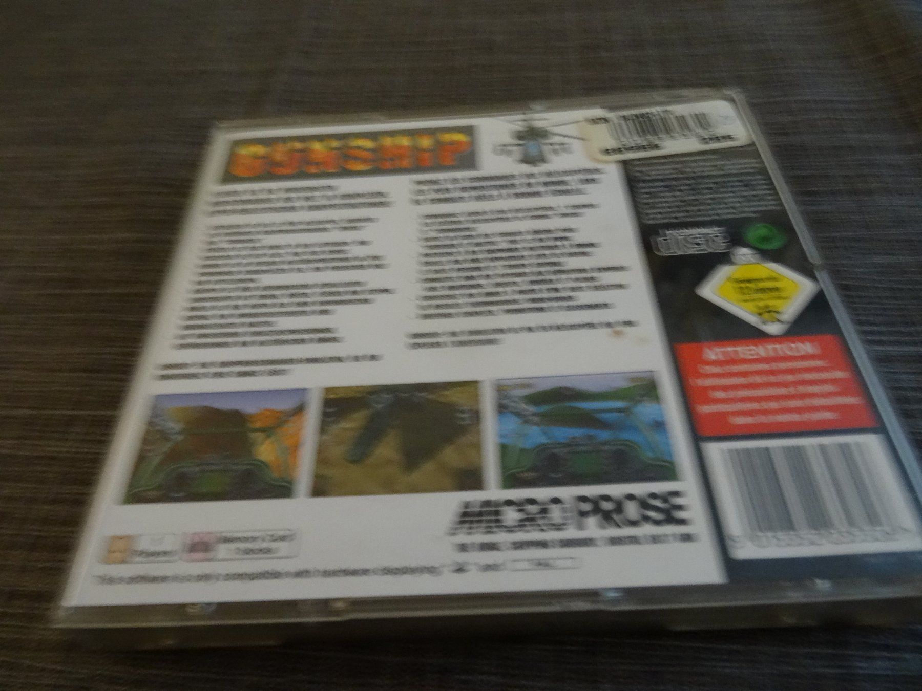 Sony Giochi: Gunship PS1 – Usato da Olten venduto da Disc-Ausverkauf 2