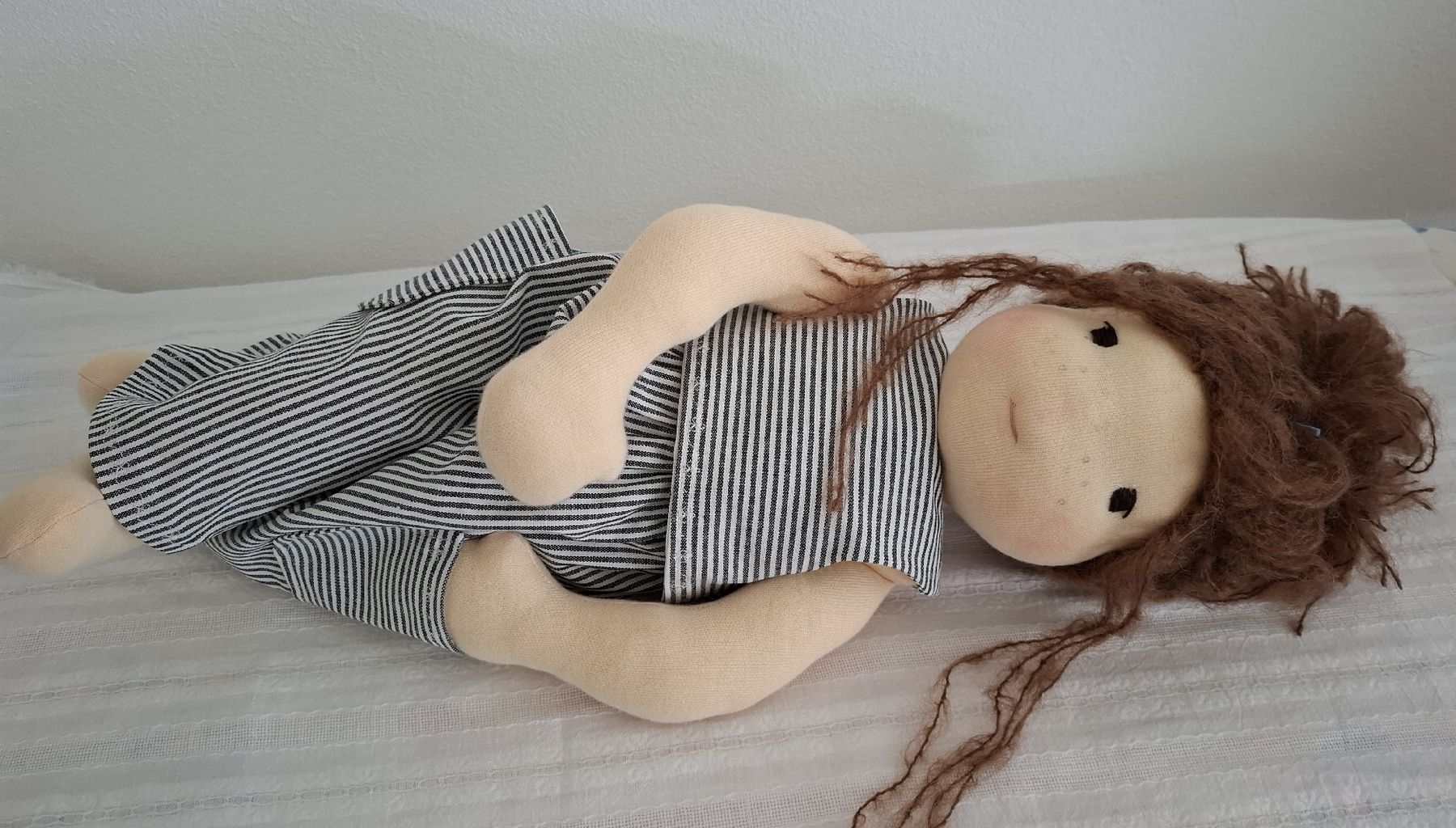 Bambole: Stoffpuppe nach Waldorf Art – Nuovo (secondo la descrizione) da Port venduto da elarte 2