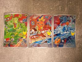 First Partner Illustration Series 3 - Hoenn 3er Set EN