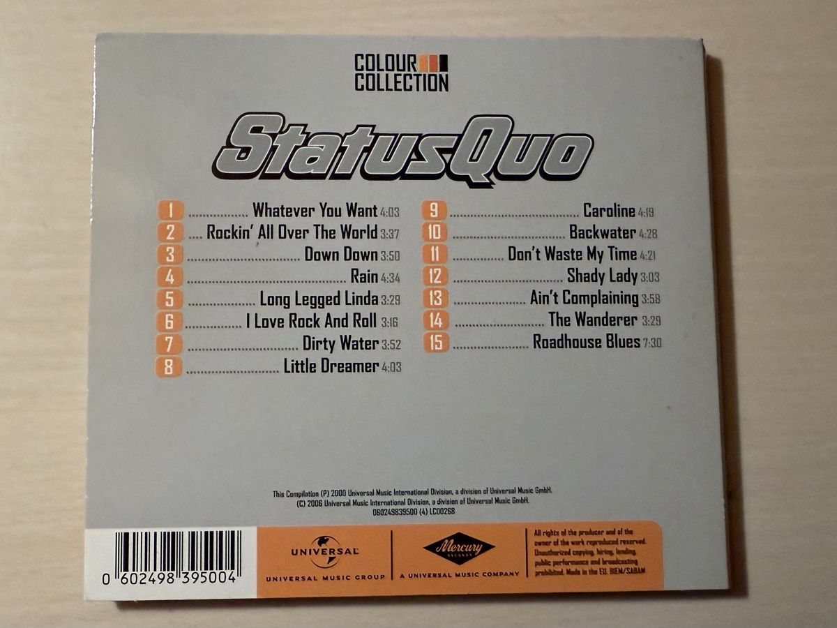 CD: Status Quo Colour Collection CD – Usato da Oberried Brienz venduto da Chyara 1