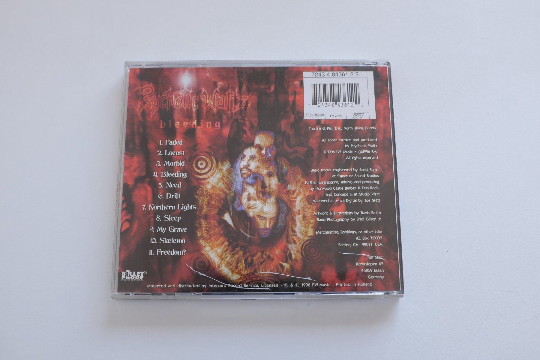 CD: Psychotic Waltz - Bleeding – Usato da Basel venduto da chu_d5w2 1