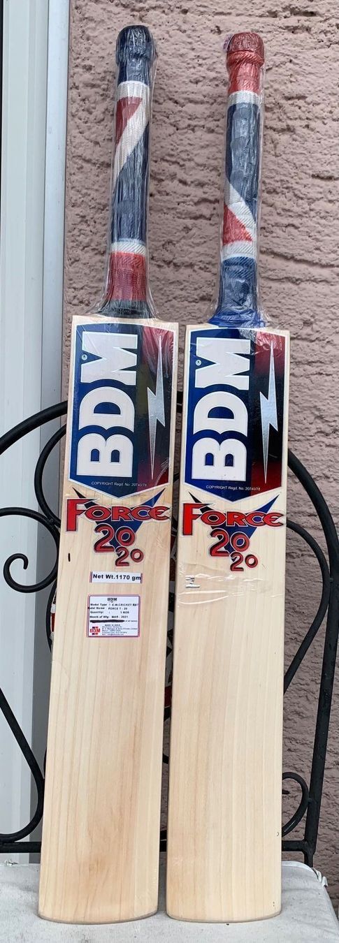 Altri accessori: Cricket bats BDM Force 20 20 English W – Nuovo e nell'imballaggio originale da Luzern venduto da ronymamuni 3