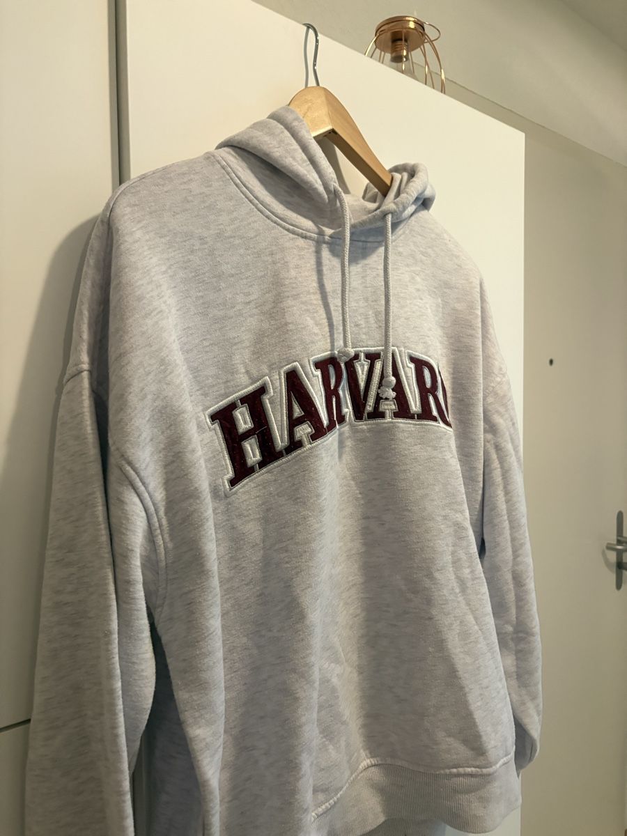 Pullover & Sweatshirts: Sweat à capuche Harvard gris chiné taille Small  – Gebraucht aus Pully von kaba07 1