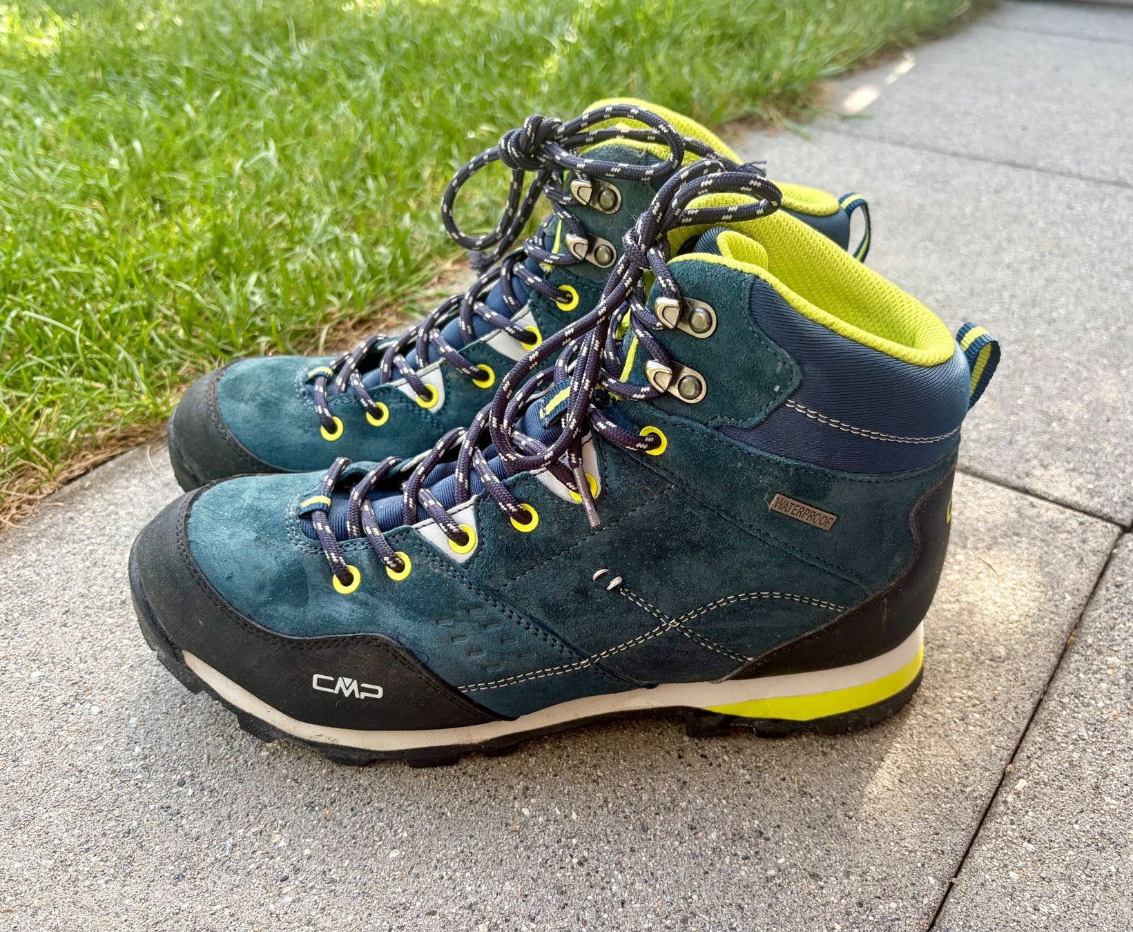 CMP Herrenschuhe: CMP Trekkingschuhe-petrol - Gr. 40 - neu! – Neu (gemäss Beschreibung) aus Laufen von Gwitterchischte 1