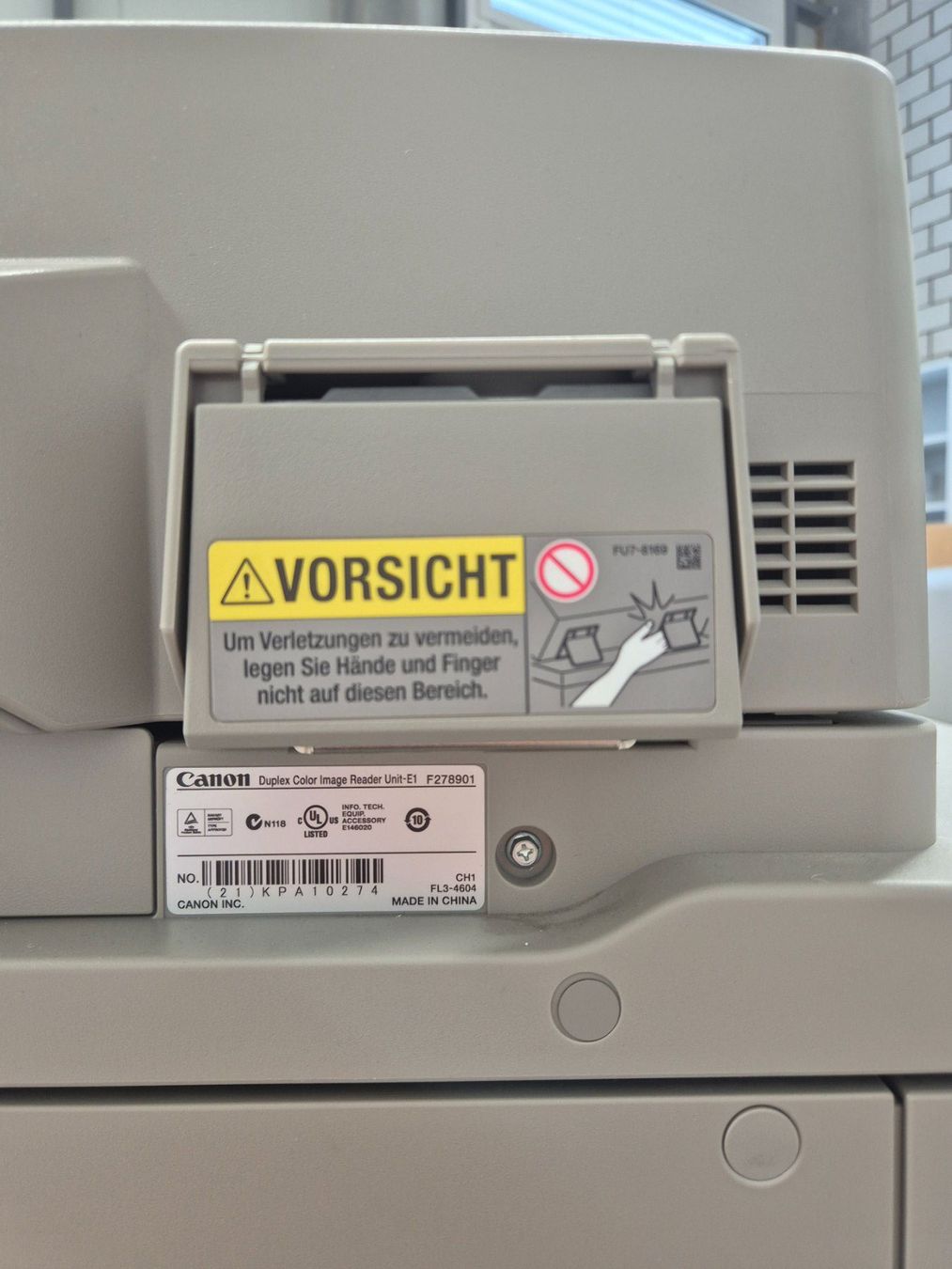 Canon Drucker: Canon ImageRUNNER ADVANCE C5535i Multifunktionsdrucker – Gebraucht aus Einsiedeln von KST_AG 4