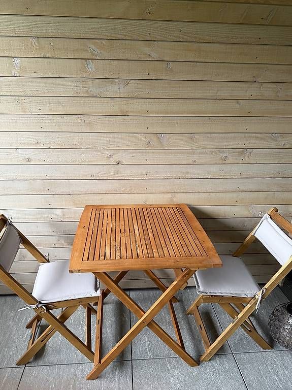 Set di tavolo e panche: Gartentisch mit Stühle – Usato da Aarburg venduto da nic_8jr7