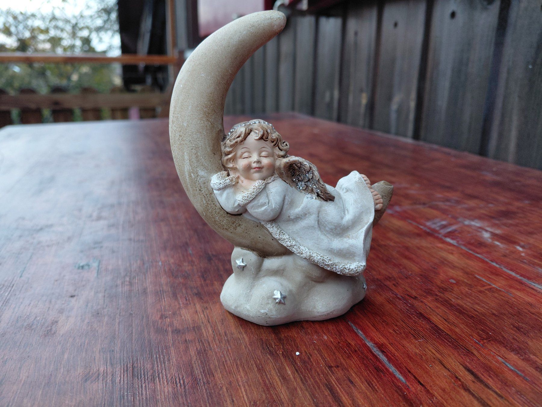 Statuette: Ange qui dort sur la lune... – Usato da Boussens venduto da mgerma54 1