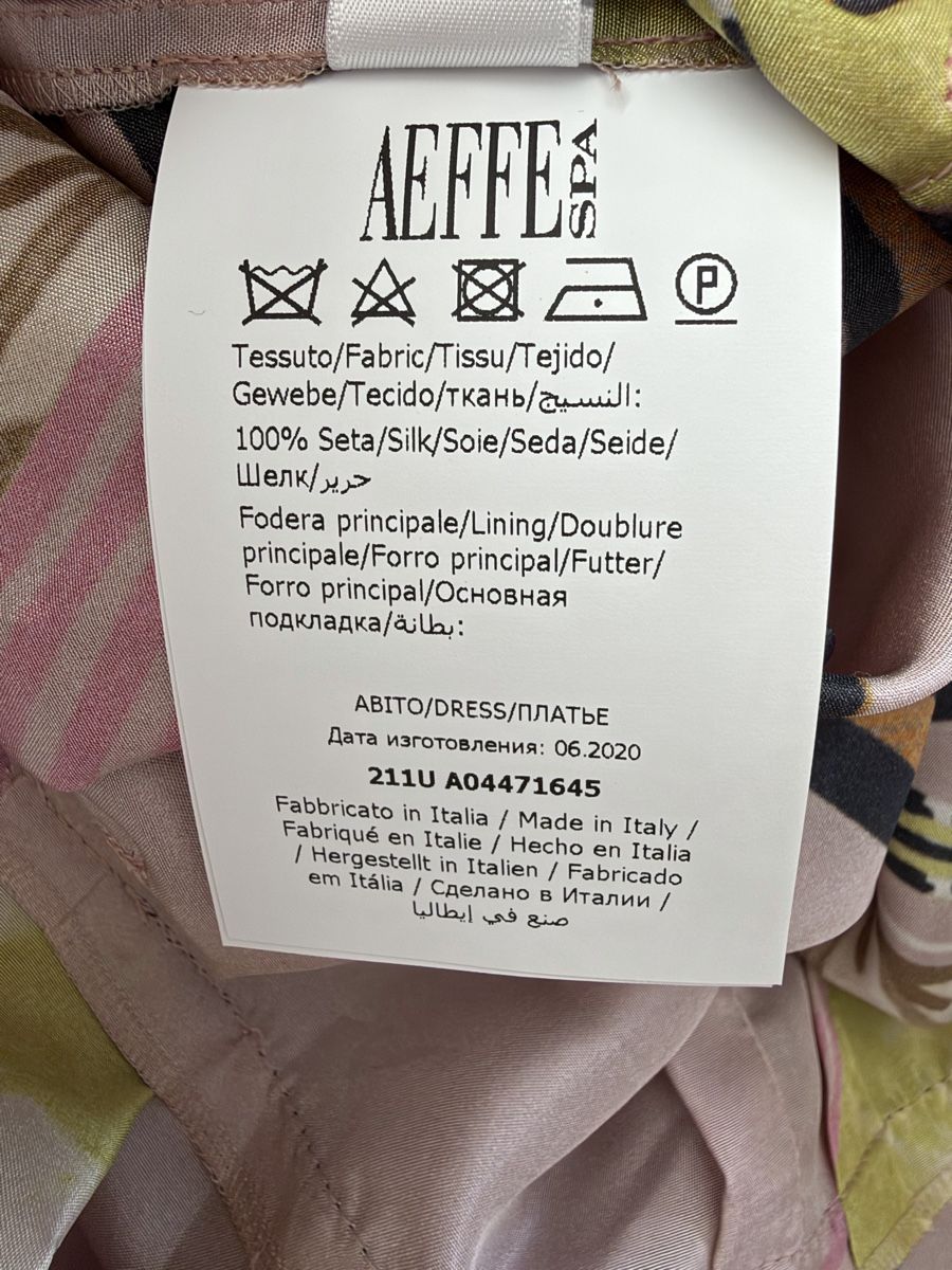 Vestiti: Alberta Ferretti Kleid Seide Grösse M – Nuovo (secondo la descrizione) da Killwangen venduto da was.sharp 7