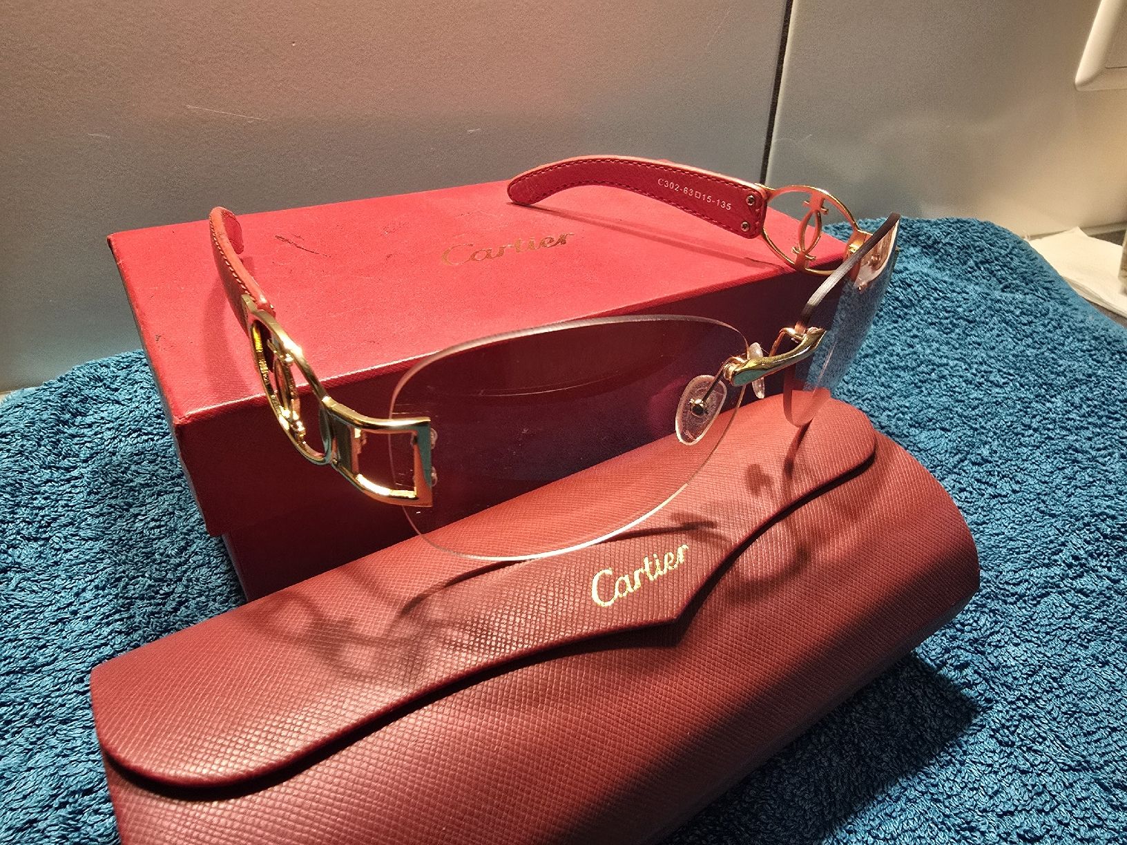 Lunettes & Verres: Cartier Brille – Neuf (Voir description) à Neuenkirch par bachforelle06 1