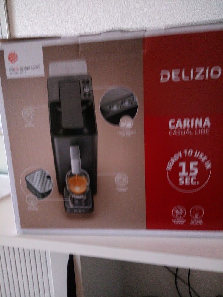 Delizio Macchine per caffè & Macchine per espresso: DELIZIO CARINA MIDNIGHTBLACK – Nuovo e nell'imballaggio originale da Tann venduto da elolecig 2