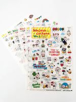 Bonjour Cochoon Sticker Aufkleber Set