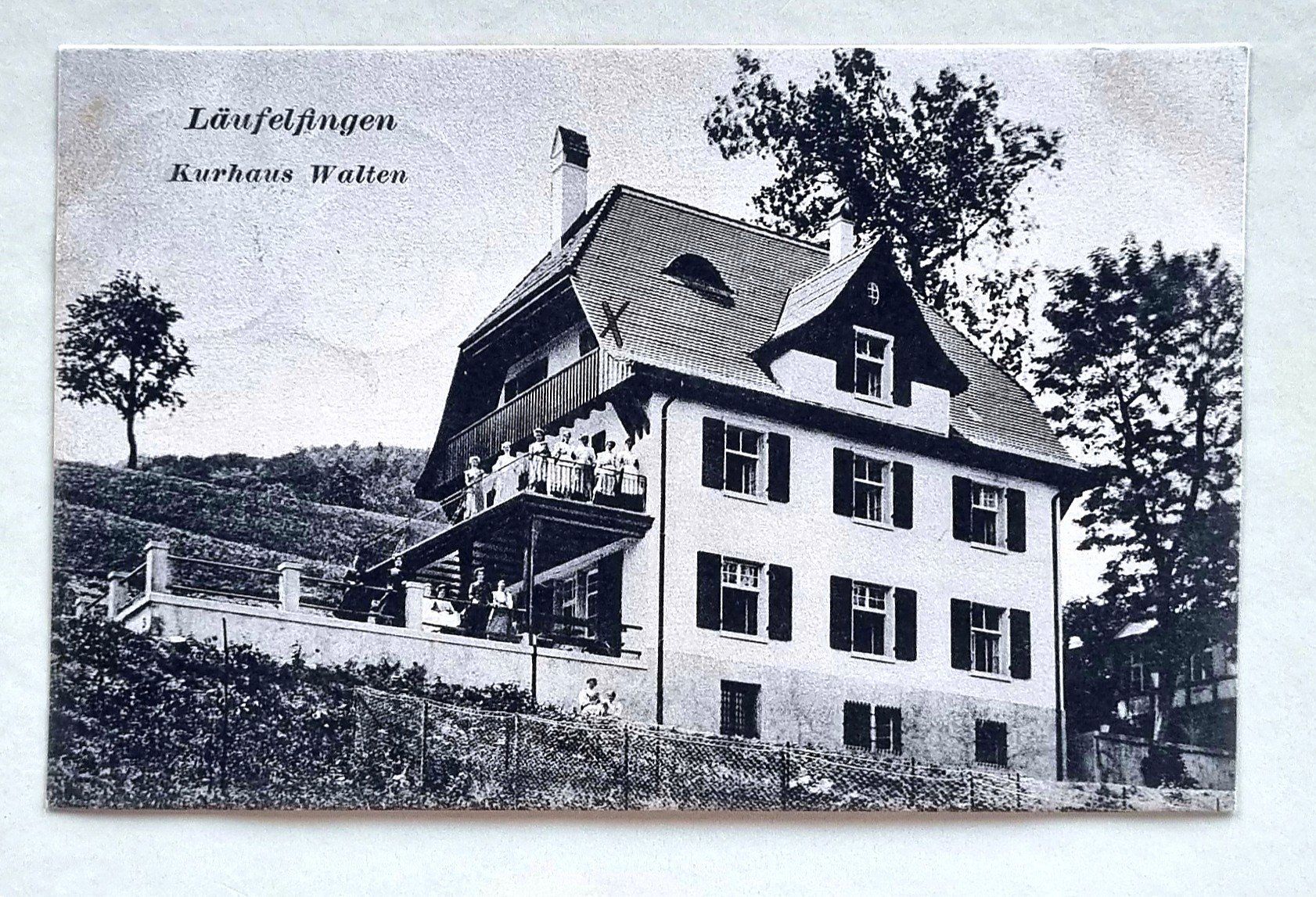 Cartes postales: Läufelfingen  - Kurhaus Walten - 1911 – D'occasion à Rothrist par RROENK
