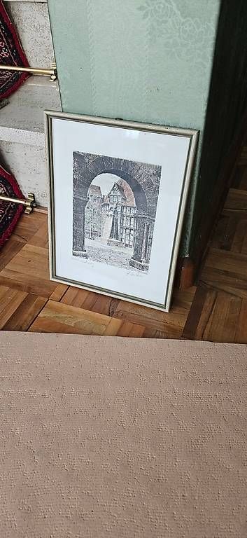 Foto & Immagini: 2 gerahmte Stadtansichten im Set – Usato da La Tour-de-Trême venduto da Istarion 1