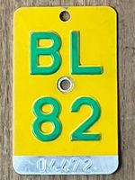 BL 82 - TÖFFLINUMMER - MOFASCHILD - PLAQUE DE MOFA - BL 82