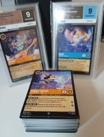 Lorcana – Lot de plus de 100 cartes Chapitre 9 + 2 gradées