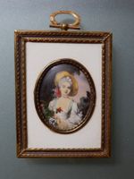 Miniaturbild " Lupenmalerei " elegante Dame, Deutschland