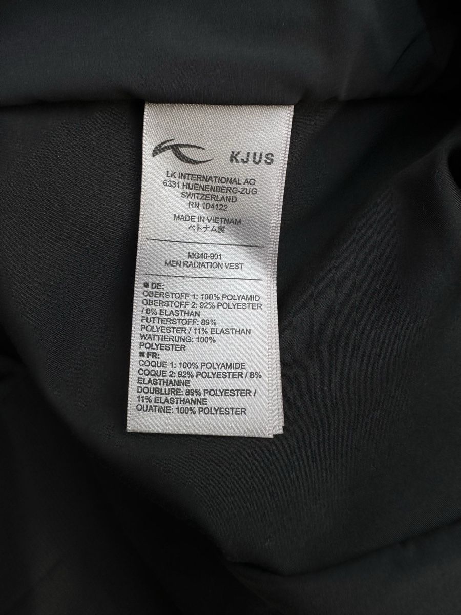 Kjus Gilet & Giacche: KJUS Weste Herren Grösse 56/XL – Nuovo (secondo la descrizione) da Cham venduto da Steinbock89 1