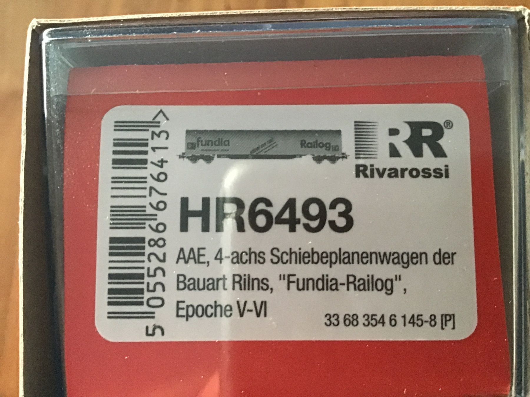 Rivarossi Modellini di ferrovie: Rivarossi HR6493 AAE Rils Raillog – Usato da Rudolfstetten venduto da Gwyneth2 2