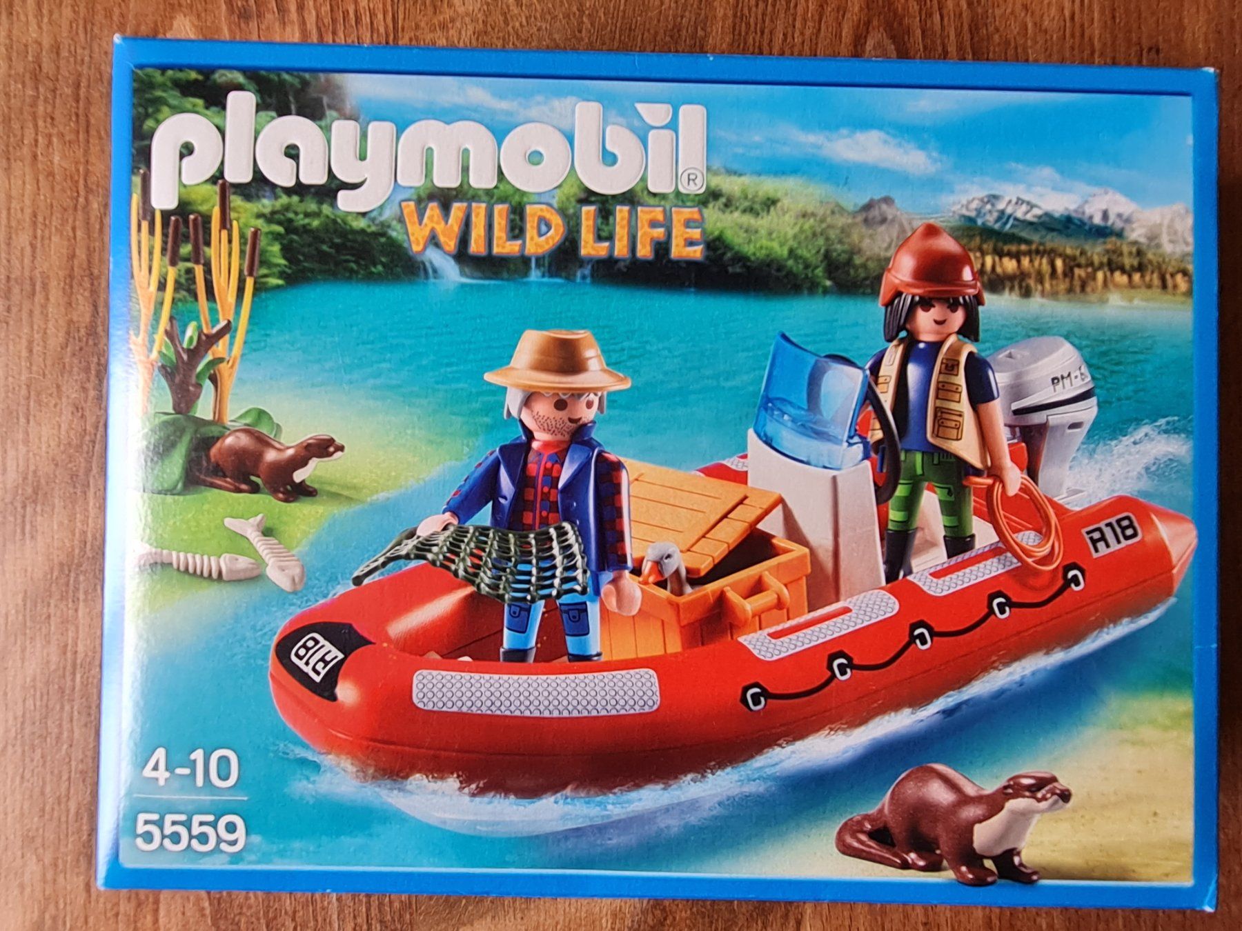 Playmobil Giocattoli: Playmobil 5559, Schlauchboot mit Wilderern – Usato da Zürich venduto da chralo