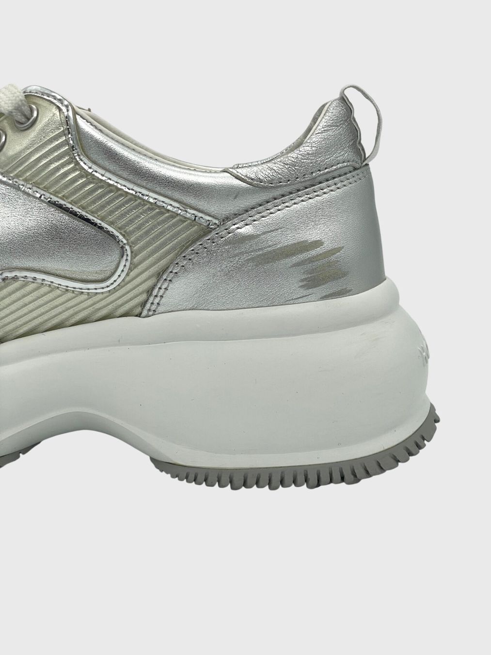 Hogan Damenschuhe: Hogan Maxi I Active Platform Sneaker EU 38 Metallic – Gebraucht aus Zürich von shoe_shop 5