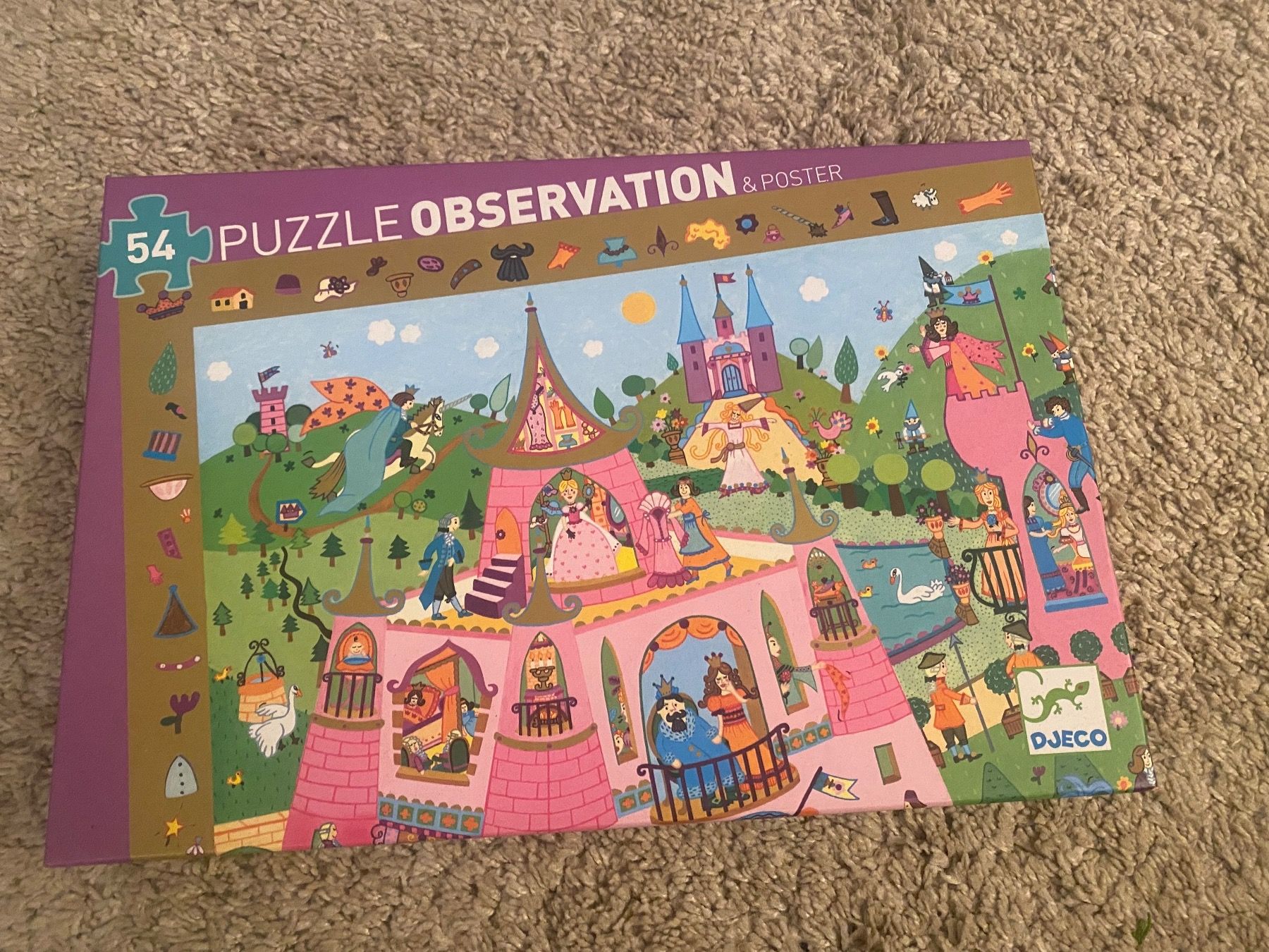 Djeco Puzzles: DJECO Princess Puzzle Observation, 54-teilig – Neu (gemäss Beschreibung) aus Vezia von luce2011 1