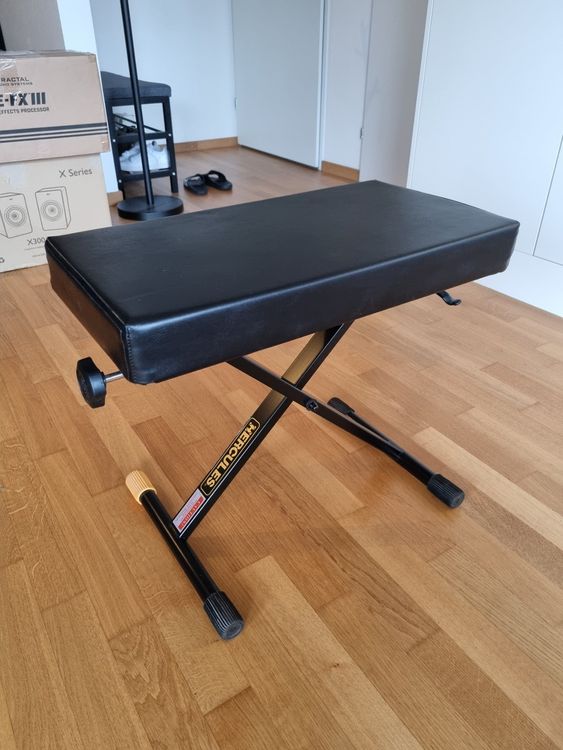 Hercules KB200B Hocker / Sitzbank für Keyboard und Piano Kaufen auf