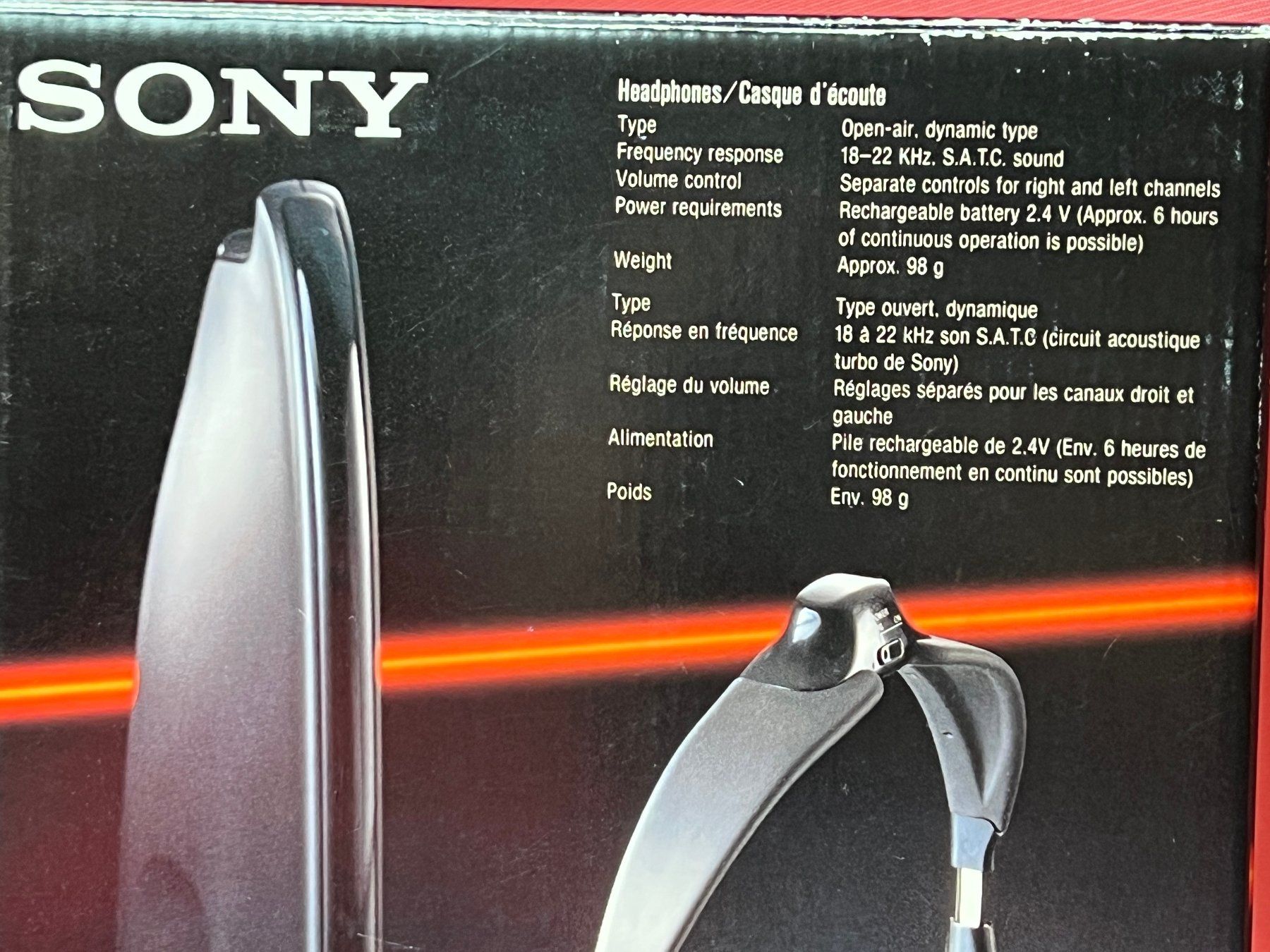Sony Cuffie: Sony Infrarot Kopfhörer MDR-IF5K – Usato da Lütisburg venduto da wiesenpippau 6