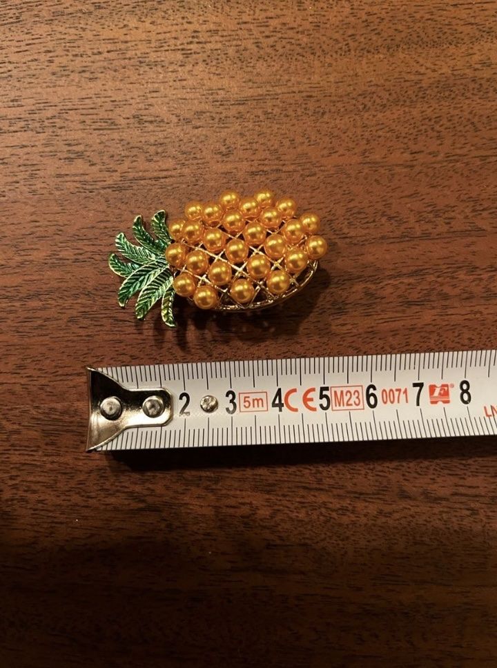 Broschen & Nadeln: Brosche Ananas – Neu und originalverpackt aus Gams von Mariawicca 6