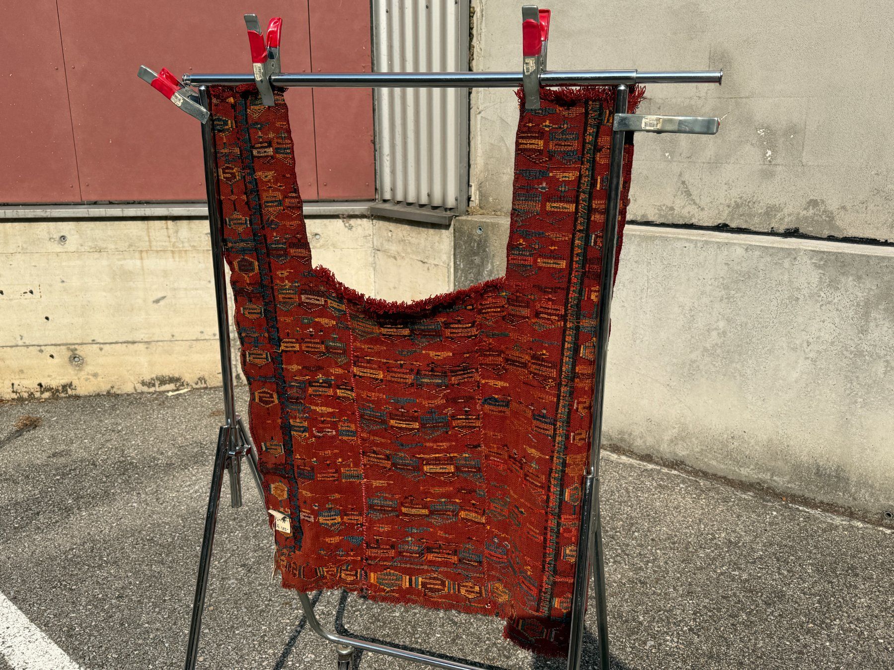 Tapis: Satteldecke oder Lasttierdecke Sileh-Technik end 19th 104x80 – D'occasion à Vacallo par cri_229f 8