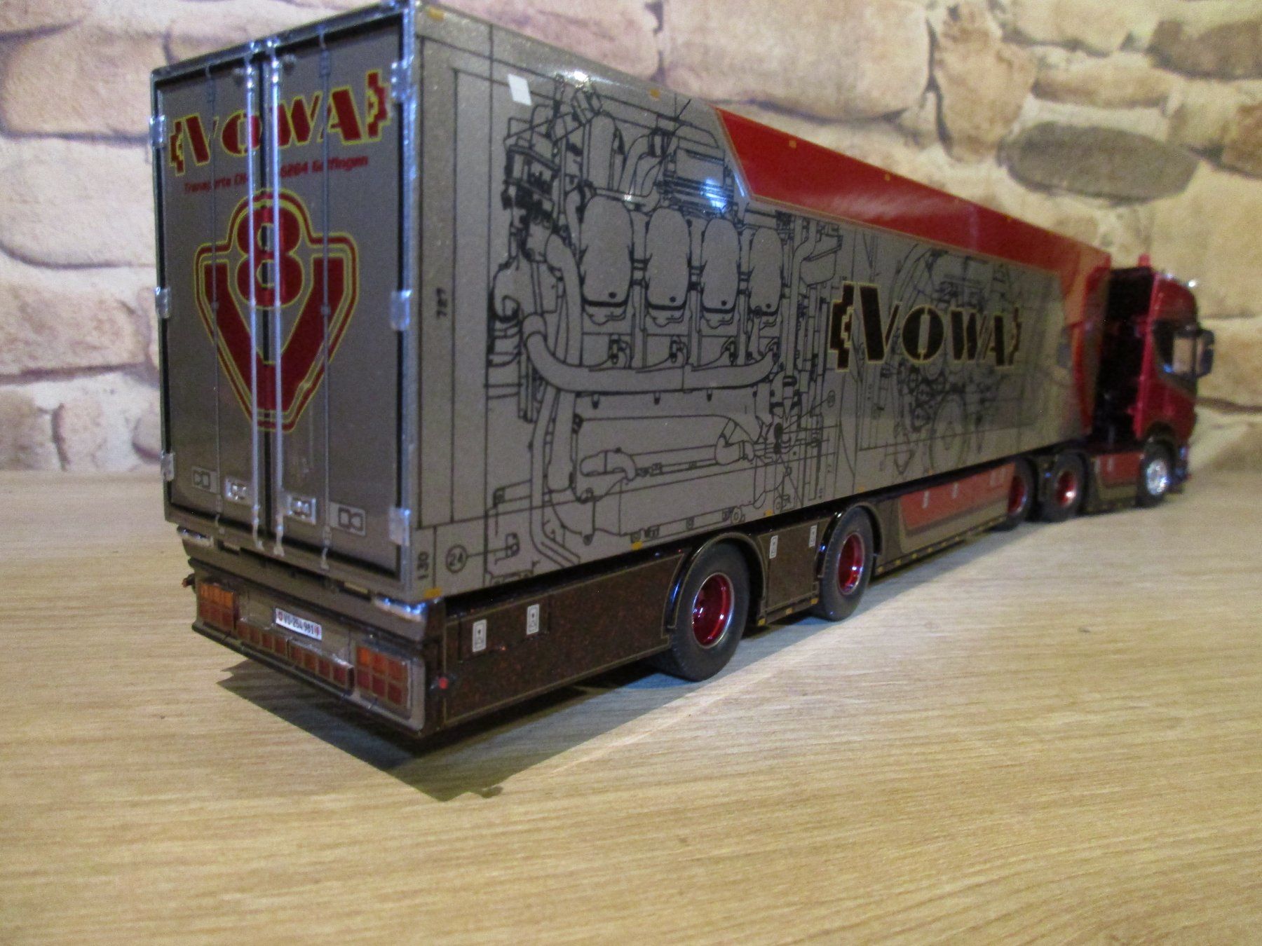 Tekno Modellini d'auto: Tekno 1:50  Scania Vowa – Nuovo (secondo la descrizione) da Ennetmoos venduto da Truckdiver 7