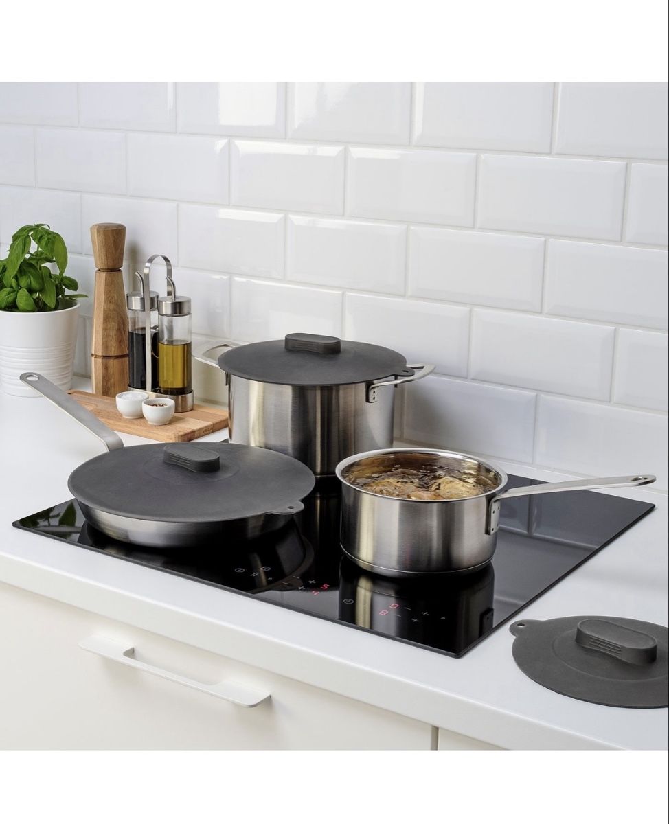Ikea Pfannen: Lot de 3 couvercles en silicone – Gebraucht aus Neuchâtel von cac_5yxt 2