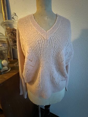 Hellrosa Strickpulli von la fée maraboutée