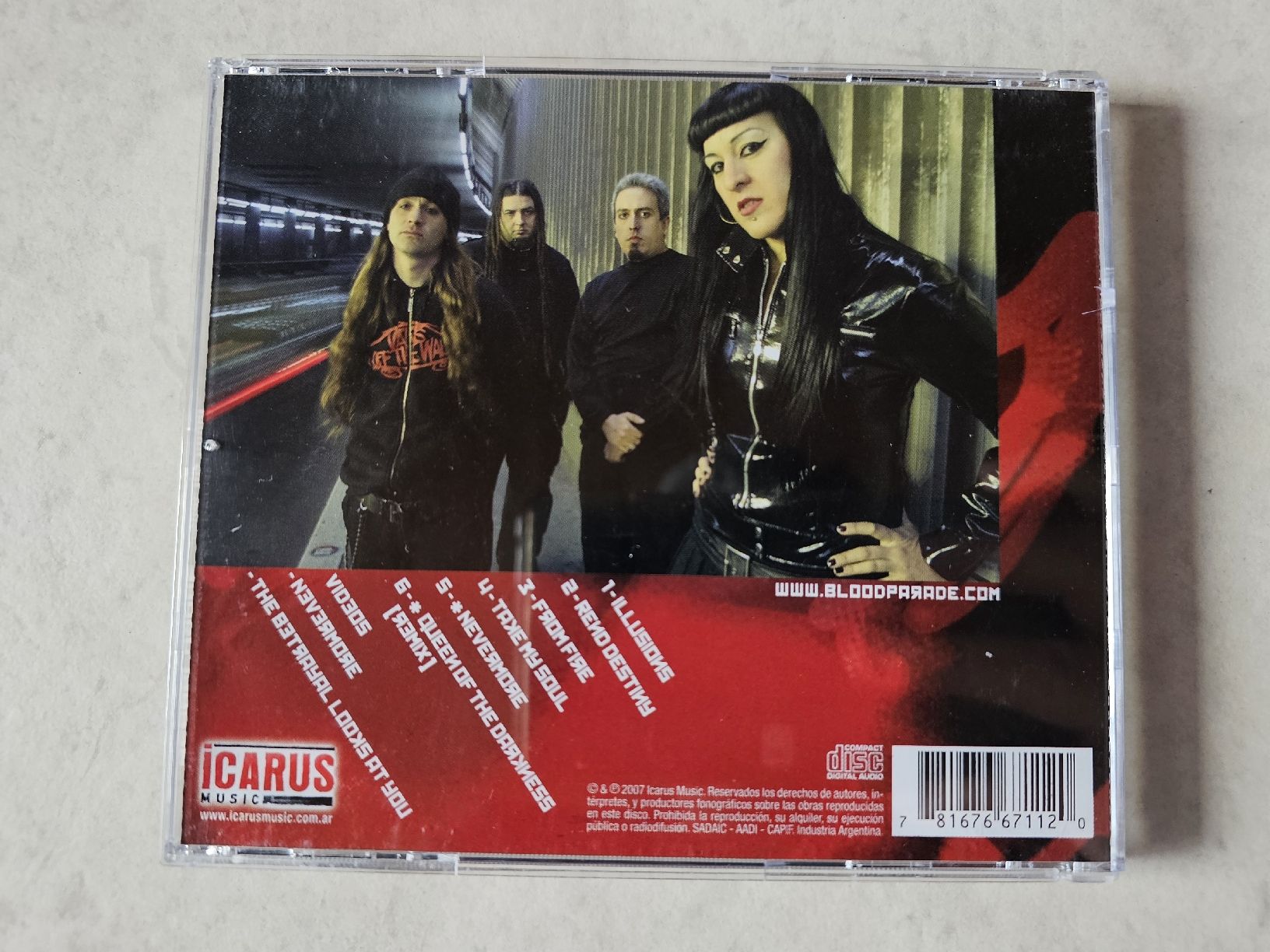 CD: Bloodparade  -  Take My Blood – Usato da Schneisingen venduto da backstore24 1