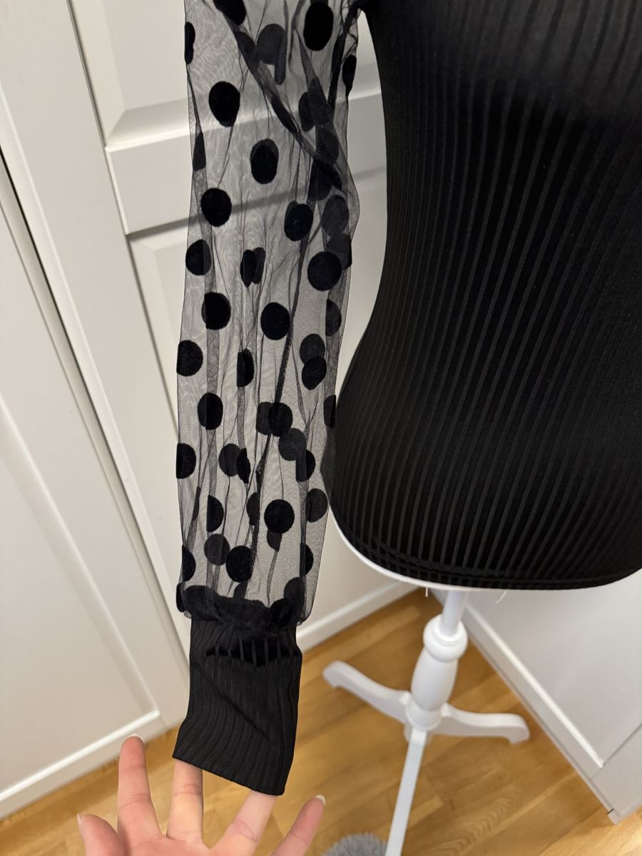 Maglioni & Felpe: Sweatshirt, Gr. S, schwarz mit Punkten – Nuovo e nell'imballaggio originale da Arlesheim venduto da Eli_77 2