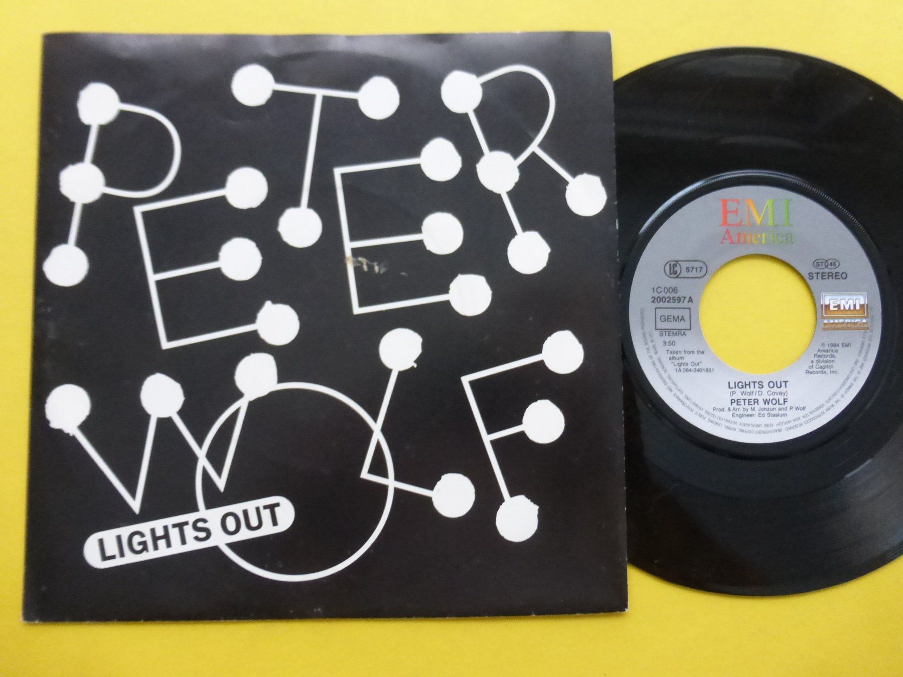 Dischi in vinile: Peter Wolf – Lights Out – Usato da Zürich venduto da Swiss57