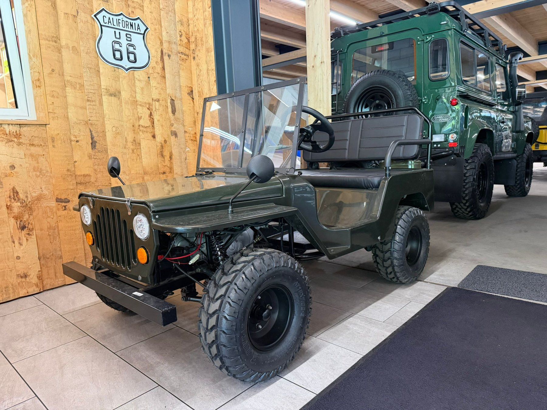 Mini Quad: Willys Jeep Replika mit 125ccm 4 Taktmotor – Usato da Flühli LU venduto da Overland_Motors