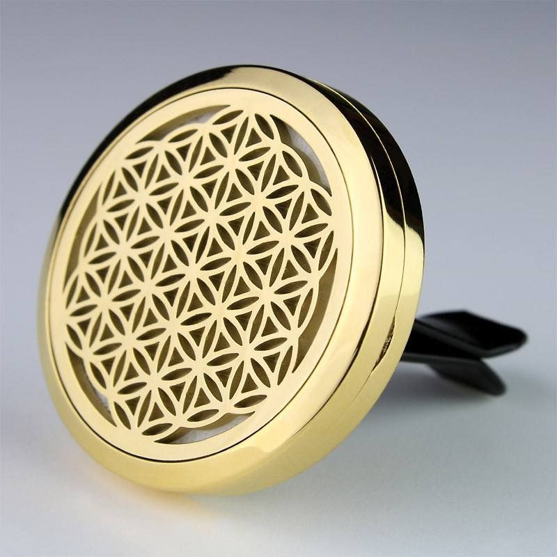 Diffusori di oli essenziali: Diffusor - Blume des Lebens - Messing Ø 3,8 cm – Nuovo e nell'imballaggio originale da Mauren venduto da Yeelen
